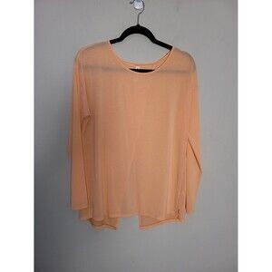 Lucy open back long sleeve top Sz M Sporty Active